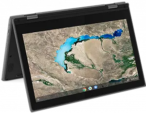 Сенсорний ноутбук 11.6" Lenovo 300e Chromebook 2nd Gen AMD A4-9120C RAM 4GB eMMC 32GB 10год батарея Chrome OS (UKR) - Фото 1