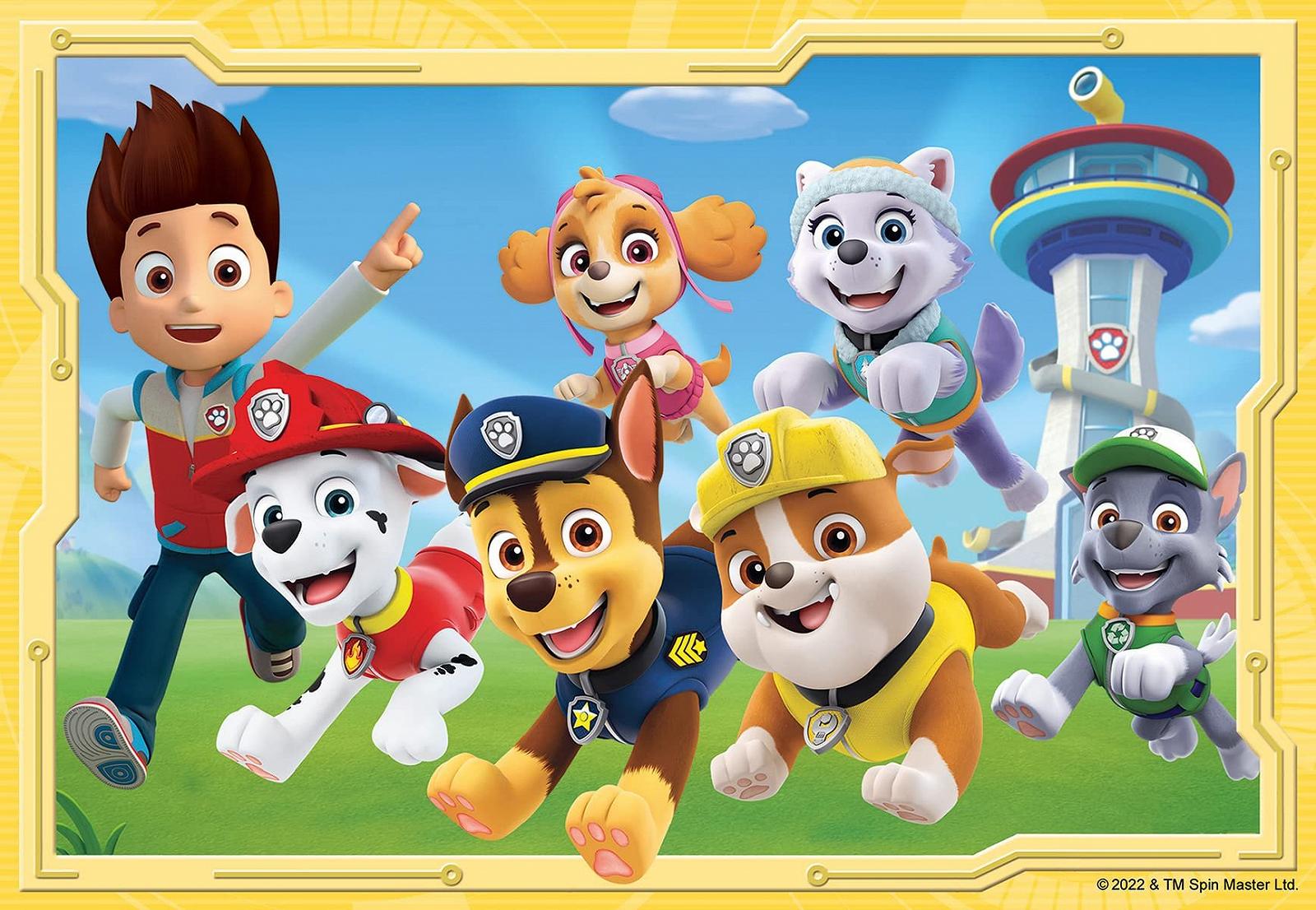 Пазл Ravensburger Paw Patrol 80533 Чутливі носики 2 x 12 елементів, фото №2