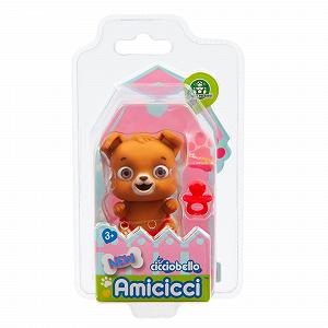 Игрушка GIOCHI PREZIOSI Cicciobello Amicicci CicciPets CC0396 Коричневый песик synthetic.ua - Фото 1