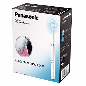 Зубна щітка Panasonic EW-DM81 Sonic з функцією плавного пуску та змінні насадки Panasonic EW0911, 2 шт. в упаковці synthetic.ua - Фото 1