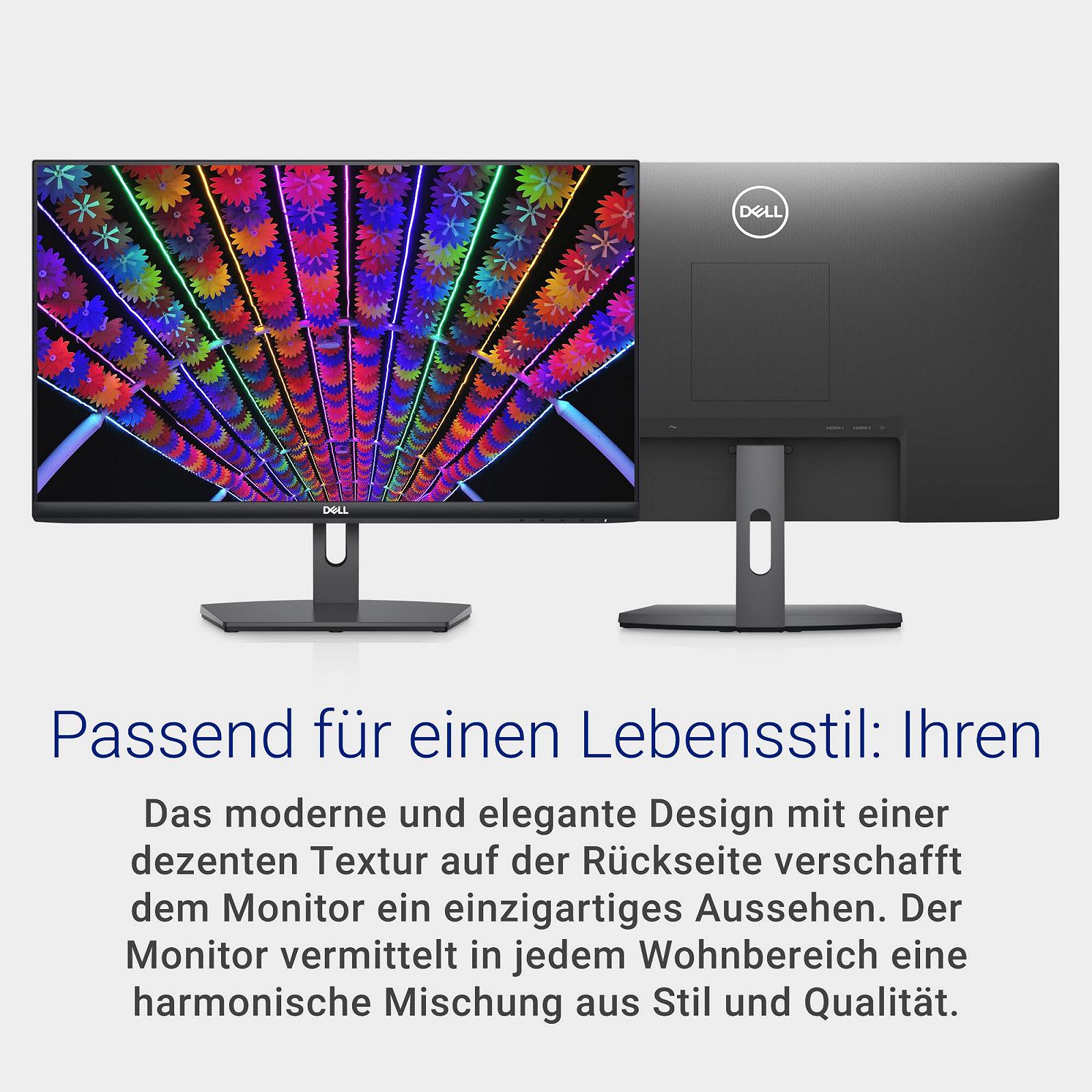 Монітор Dell S2421NX 24-дюймовий Full HD 1920 x 1080 75 Гц IPS Антибліковий 16:9 AMD FreeSync 4 мс Нахил VESA HDMI Чорний/Срібний, фото №4