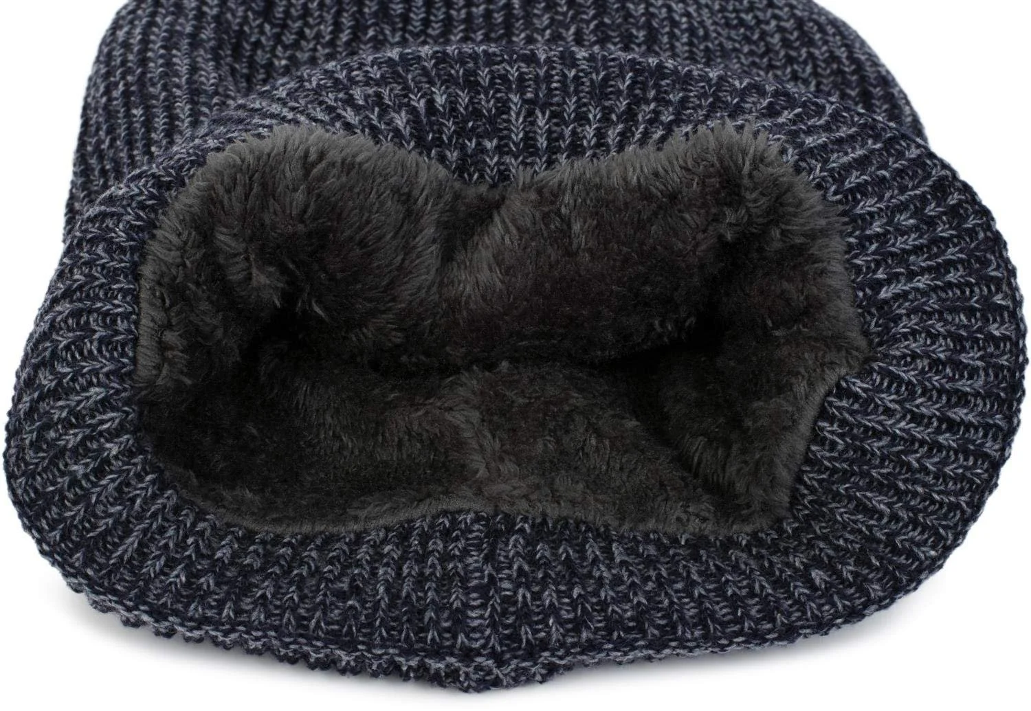 Шапка-бини styleBREAKER Unisex Вязаная с флисовой подкладкой, фото №3