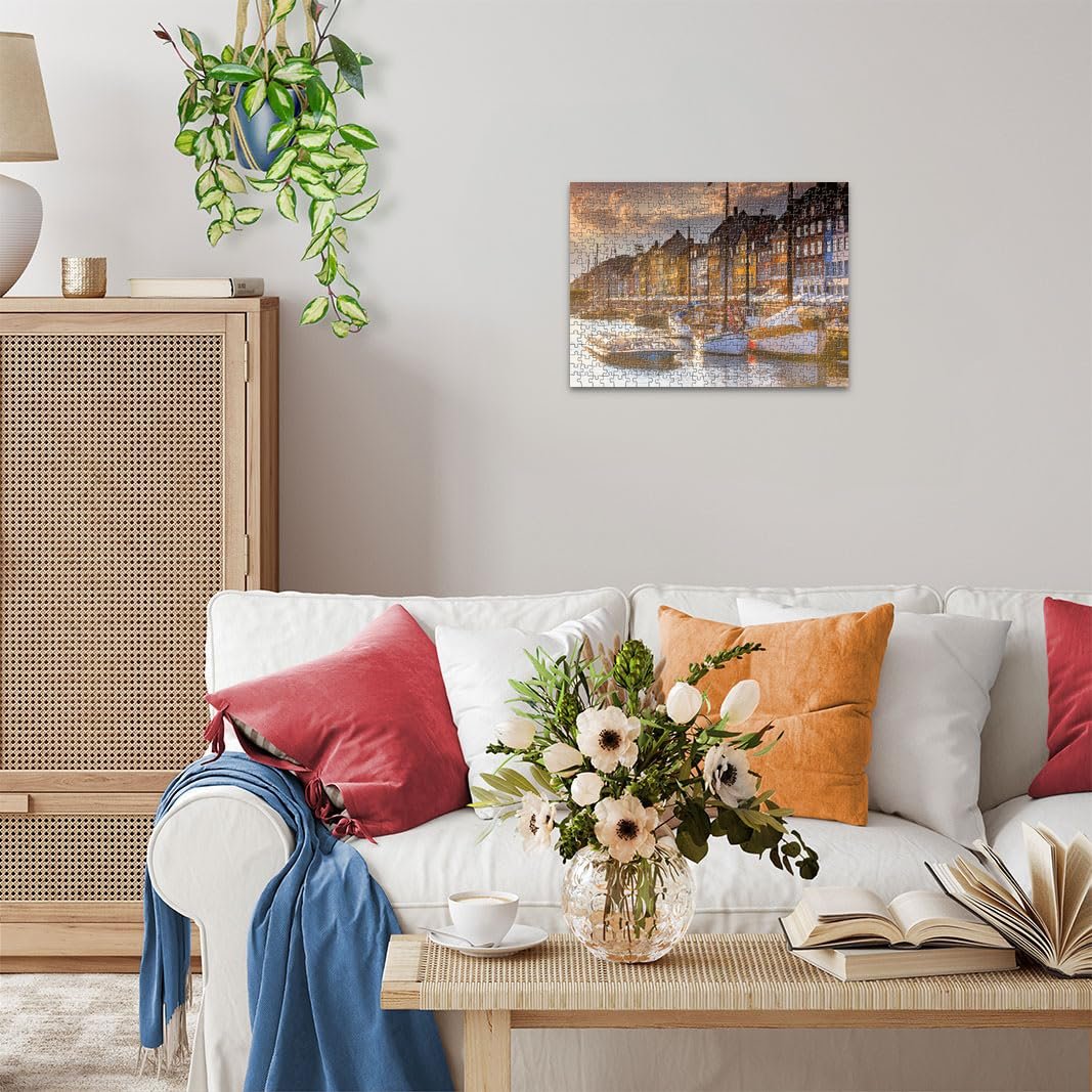 Пазл Ravensburger Scandinavian Places 12000846 Закат в Копенгагене 500 элементов, фото №4