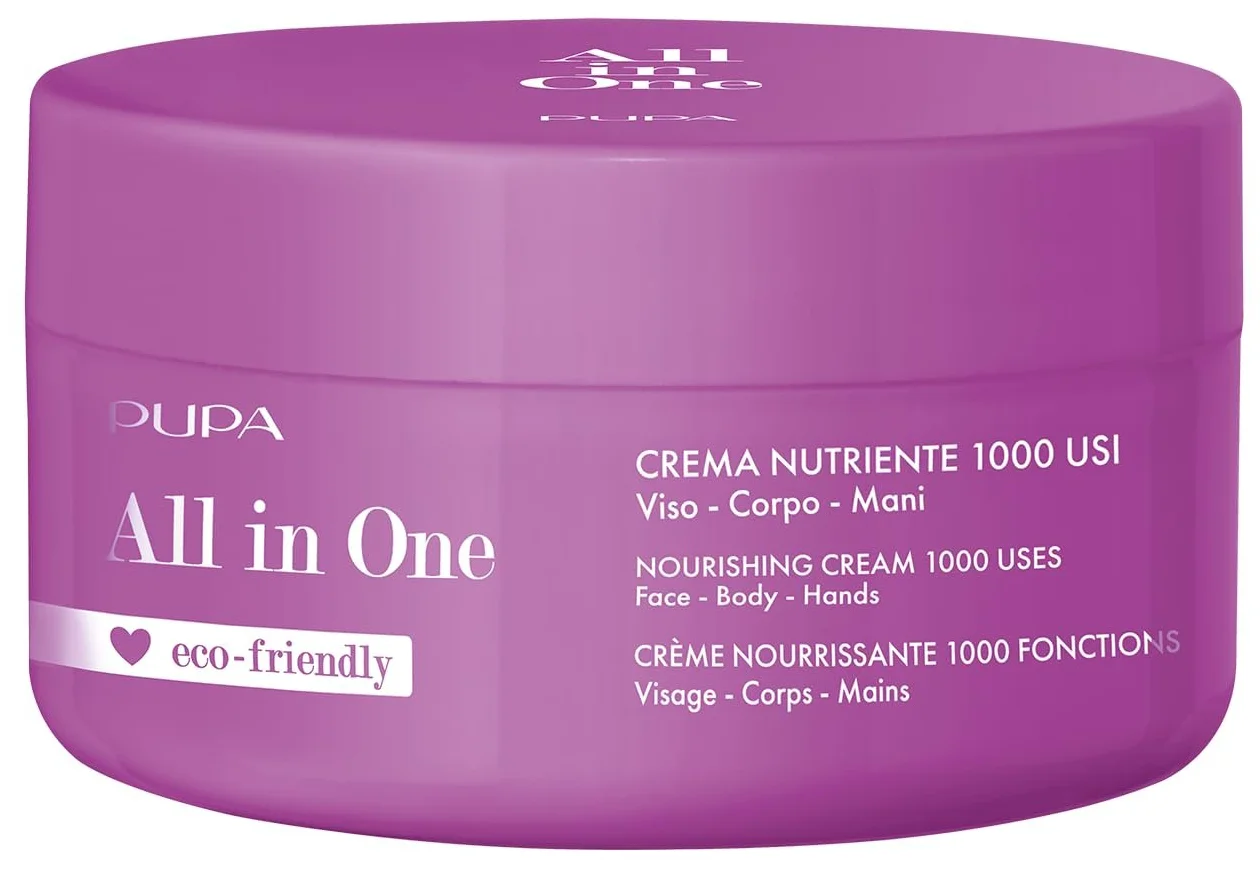 Крем для тіла, обиччя та рук PUPA All In One Nutriente 350 мл., фото №1