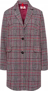 Пальто BRAX Style Porto Outdoor в клетку - Фото 1