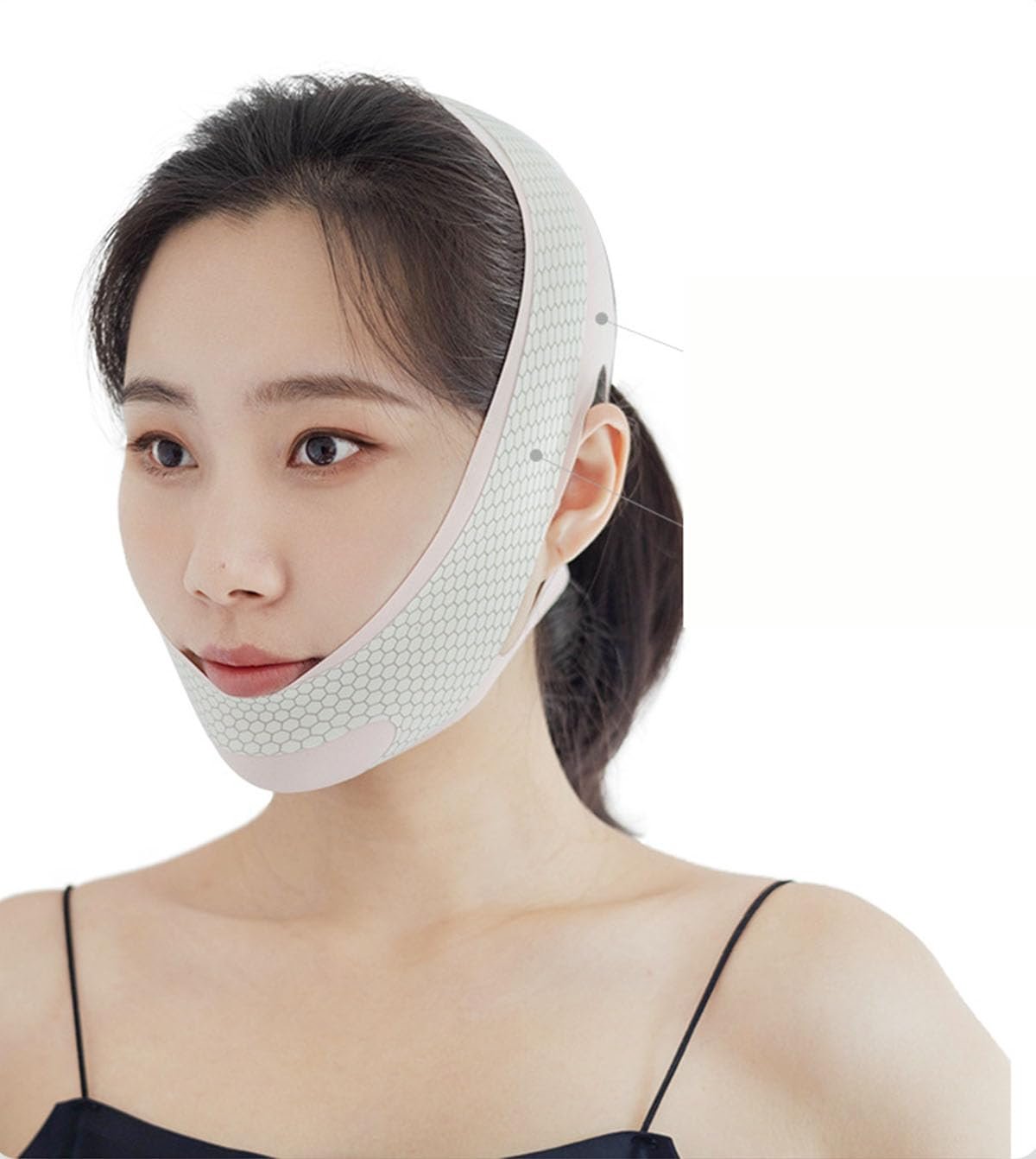 Повязка для лица против храпа, держит рот закрытым, ремешок для подбородка против храпа, для сна, для женщин и мужчин., фото №7 Повязка для лица против храпа, держит рот закрытым, ремешок для подбородка против храпа, для сна, для женщин и мужчин., фото №7