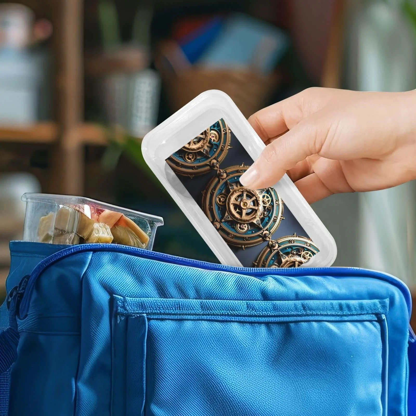 Дитячий набір столових приборів Steampunk Gears, 3 предмети, фото №7 Дитячий набір столових приборів Steampunk Gears, 3 предмети, фото №7