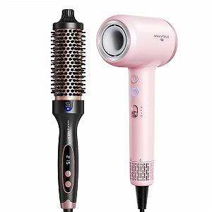 Купить Термощетка и фен Wavytalk Blowout Boost TURBLOW PRO 110,000 RPM Розовое золото - Фото 1 Термощетка и фен Wavytalk Blowout Boost TURBLOW PRO 110,000 RPM Розовое золото - Фото 1