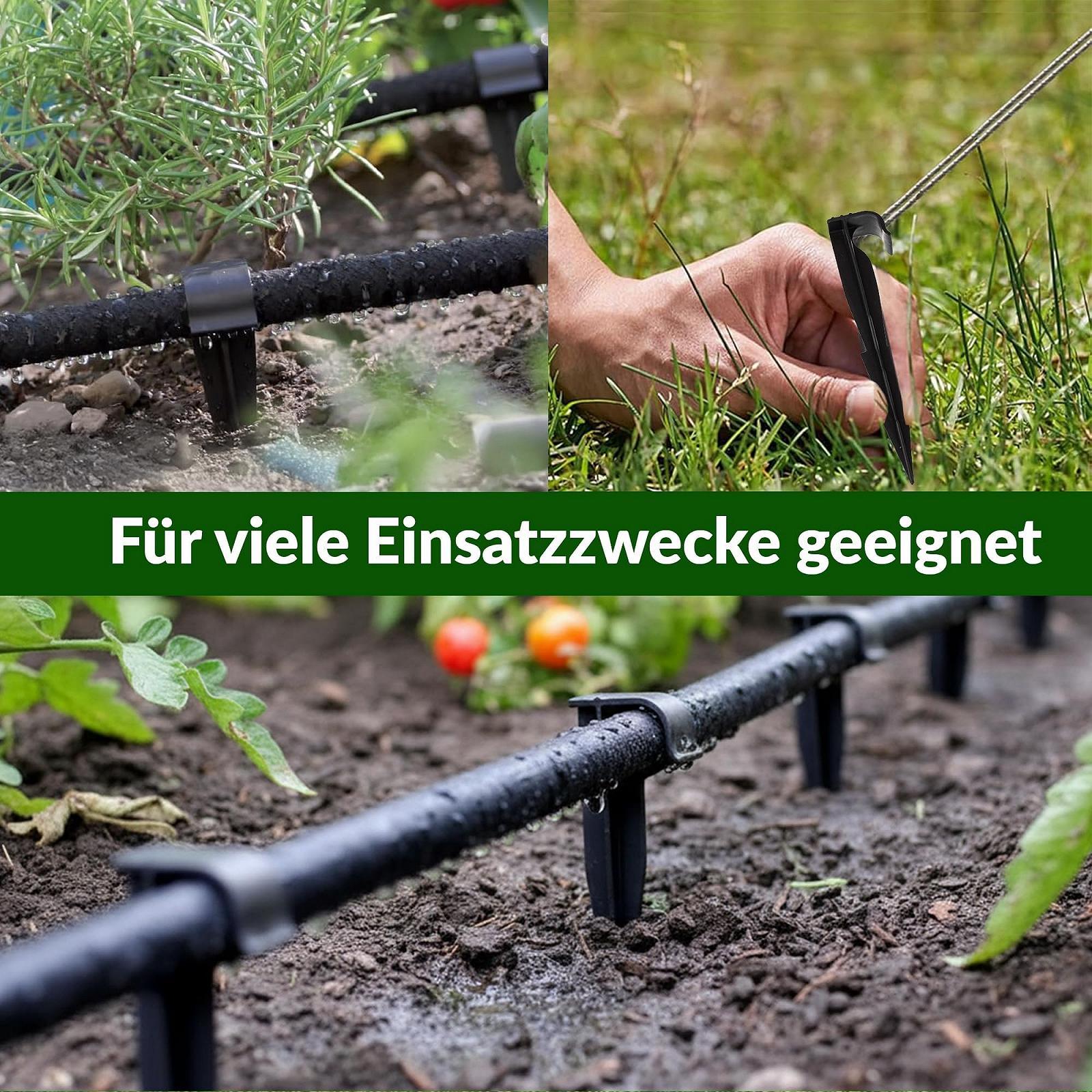 Кілочок для кріплення садового шланга GARDENIX AquaPEG 100 шт 16 см, фото №4