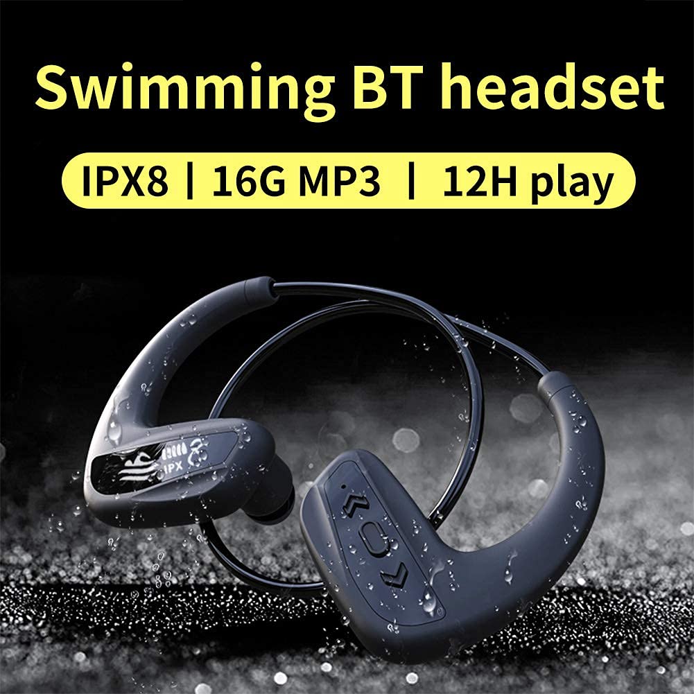Наушники CYBORIS Swimming Bluetooth 5.0 Вставные Беспроводные IPX8, MP3-плеер 16GB С шумоподавлением Стерео HiFi Спортивные, фото №4