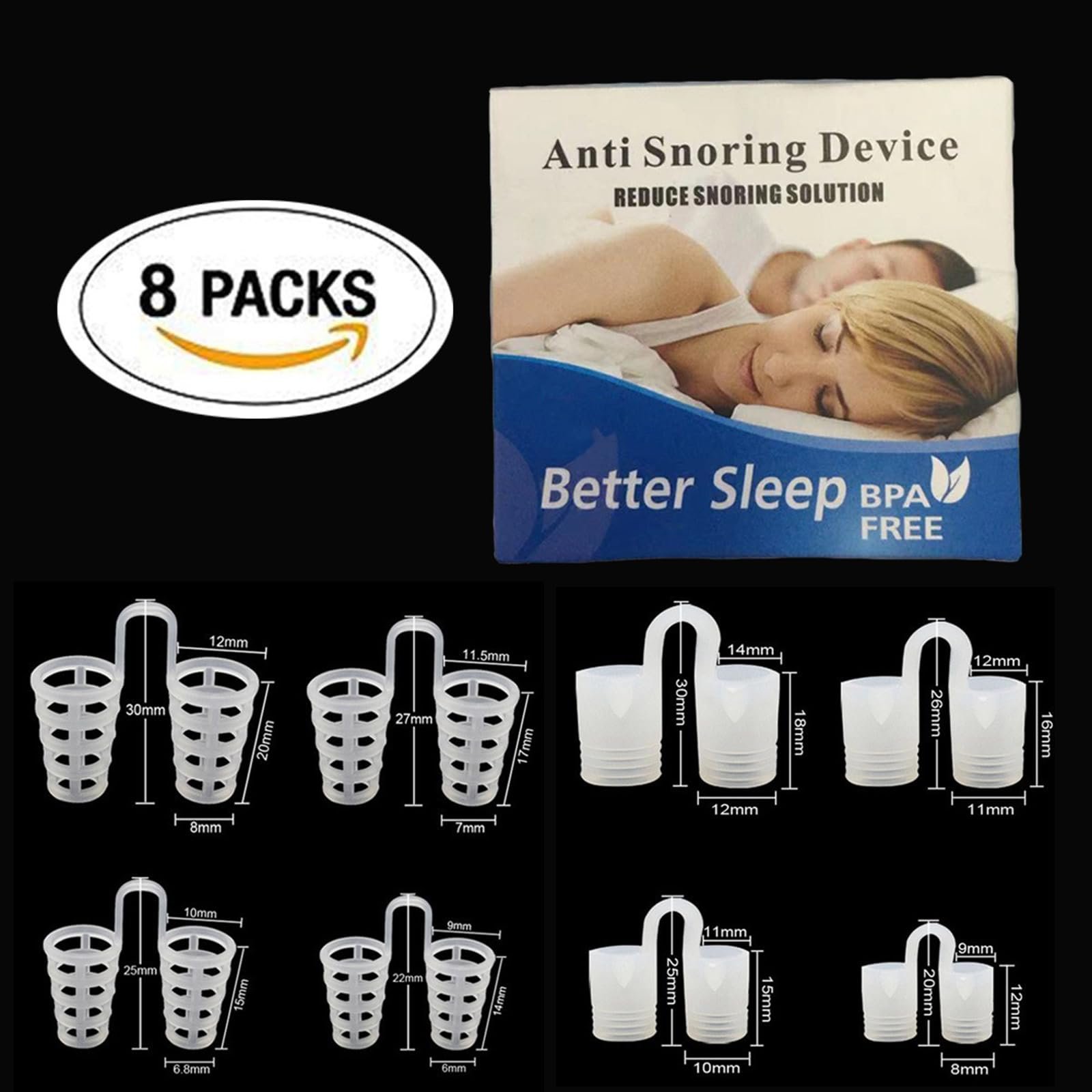 Набор для носа расширителей (16 шт.) Силиконовый стопор, фото №4 Набор для носа расширителей (16 шт.) Силиконовый стопор, фото №4