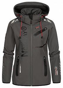 Женская функциональная куртка soft-shell Geographical Norway для активного отдыха, дождевик для спорта synthetic.ua - Фото 1