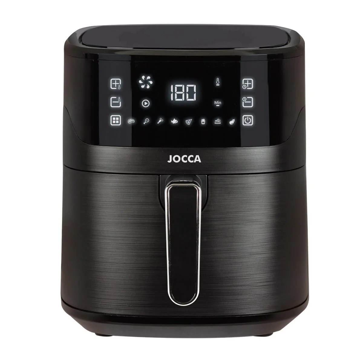Мультипечь Jocca 6.5 л 80-200°C 60 мин 8 программ LED Сенсорная Чорная, фото №1