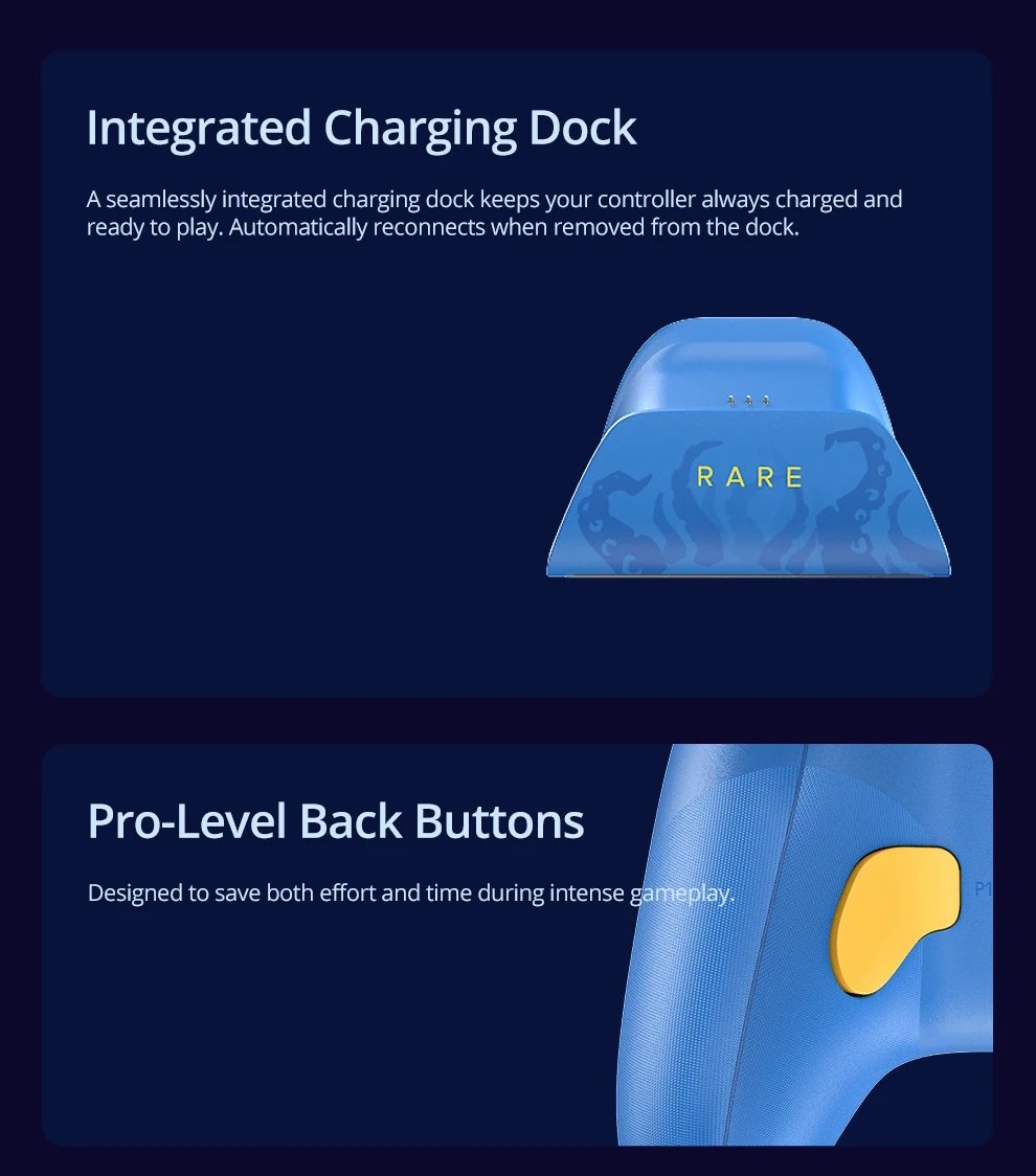 Геймпад 8Bitdo Ultimate 3 Rare 40th Anniversary Edition + Док-станція, фото №8