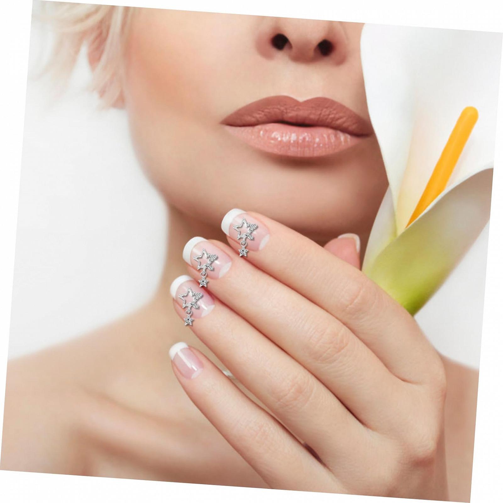 Прикраса для нігтів Healeved, зірки, прикраси для манікюру, фото №4