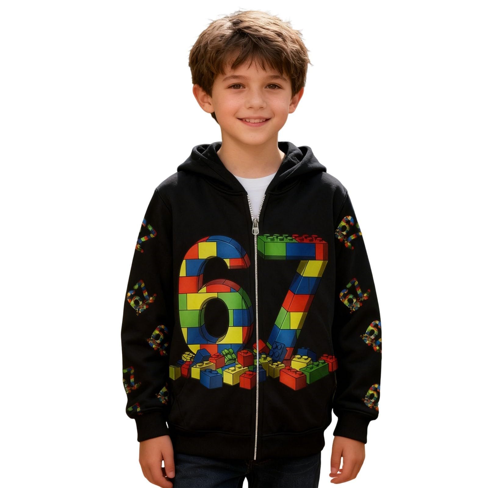 Толстовка Generisch 67 Fun Meme Пуловер, фото №2