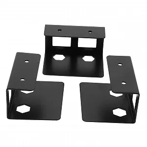 Подставка для ноутбука Untertisch Металл, для ноутбука, планшета, роутера и кабельной коробки Черный - Фото 1