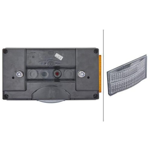 Задний фонарь HELLA 2VD 340 400-451 для SCANIA SCHMITZ CARGOBULL левый, фото №2 Задний фонарь HELLA 2VD 340 400-451 для SCANIA SCHMITZ CARGOBULL левый, фото №2