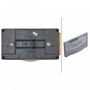 Задний фонарь HELLA 2VD 340 400-451 для SCANIA SCHMITZ CARGOBULL левый synthetic.ua - Фото 1