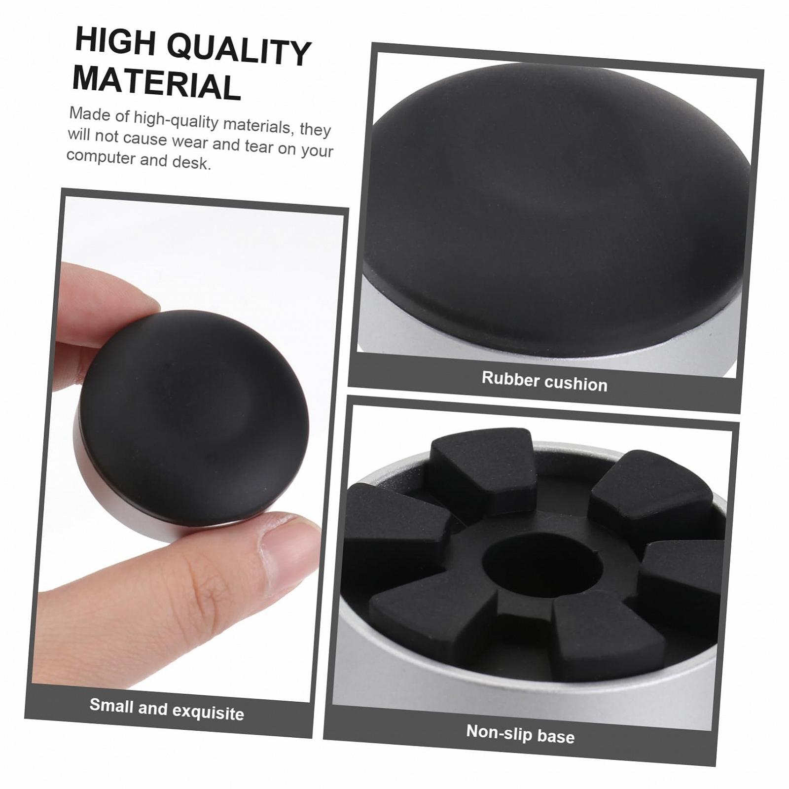 Подставка для ноутбука с рассеиванием тепла Портативная для дома/офиса Черная Приподнятая основа для улучшенной циркуляции воздуха, фото №8