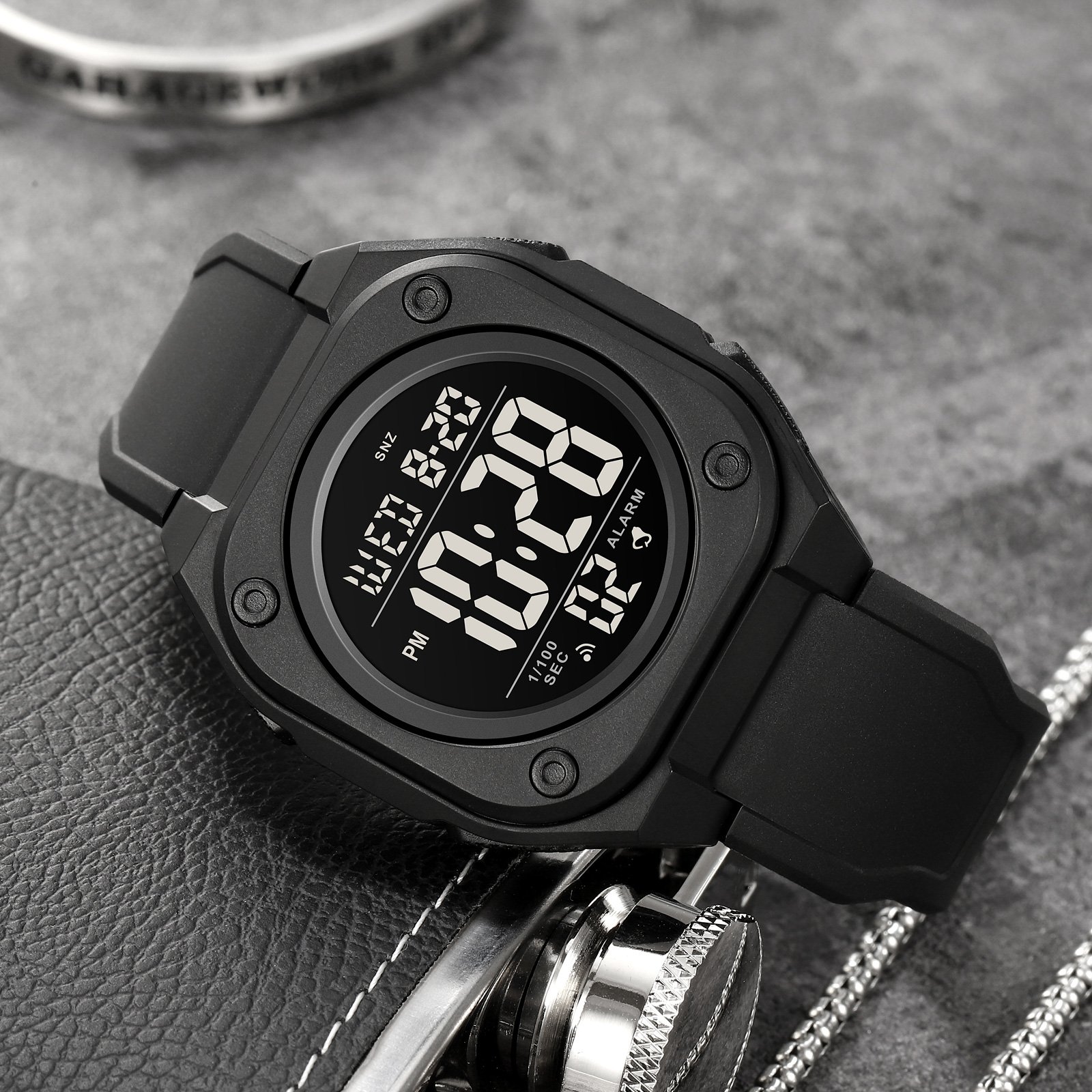 Годинник Skmei 2160BKBK Black, фото №4