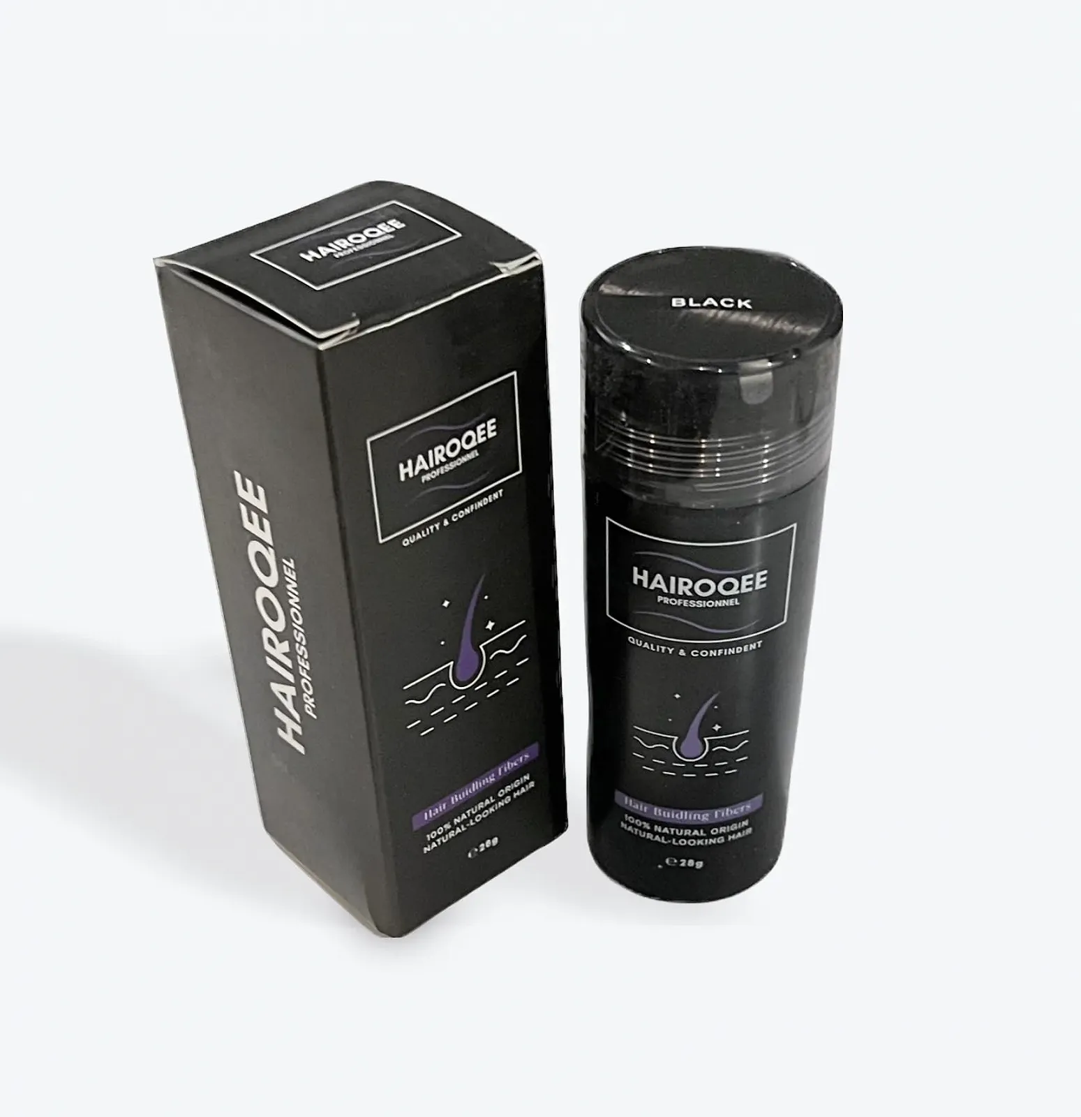 Волокна для волосся Natürliche, 28 г, веганська пудра для загущення волосся (Темно-коричневий), фото №8