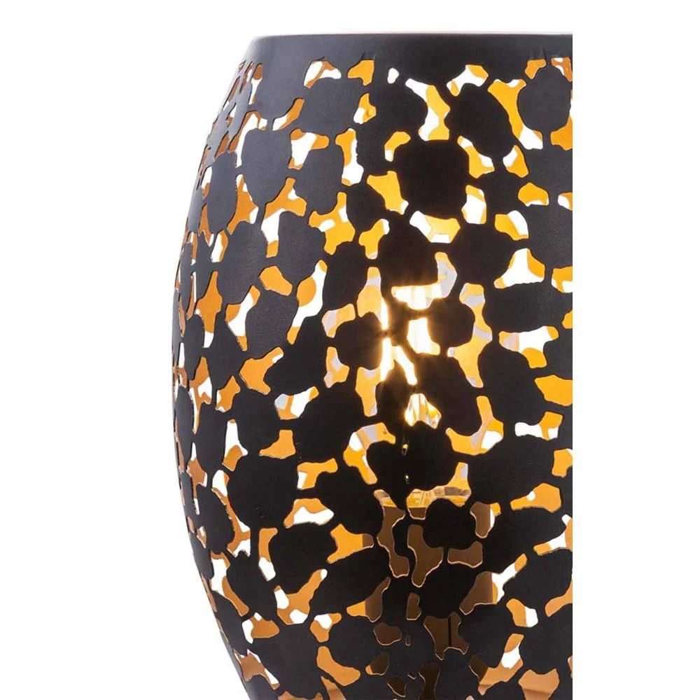 Настольная лампа GLOBO Narri 24002S Металл Золотистый/Черный матовый, фото №7