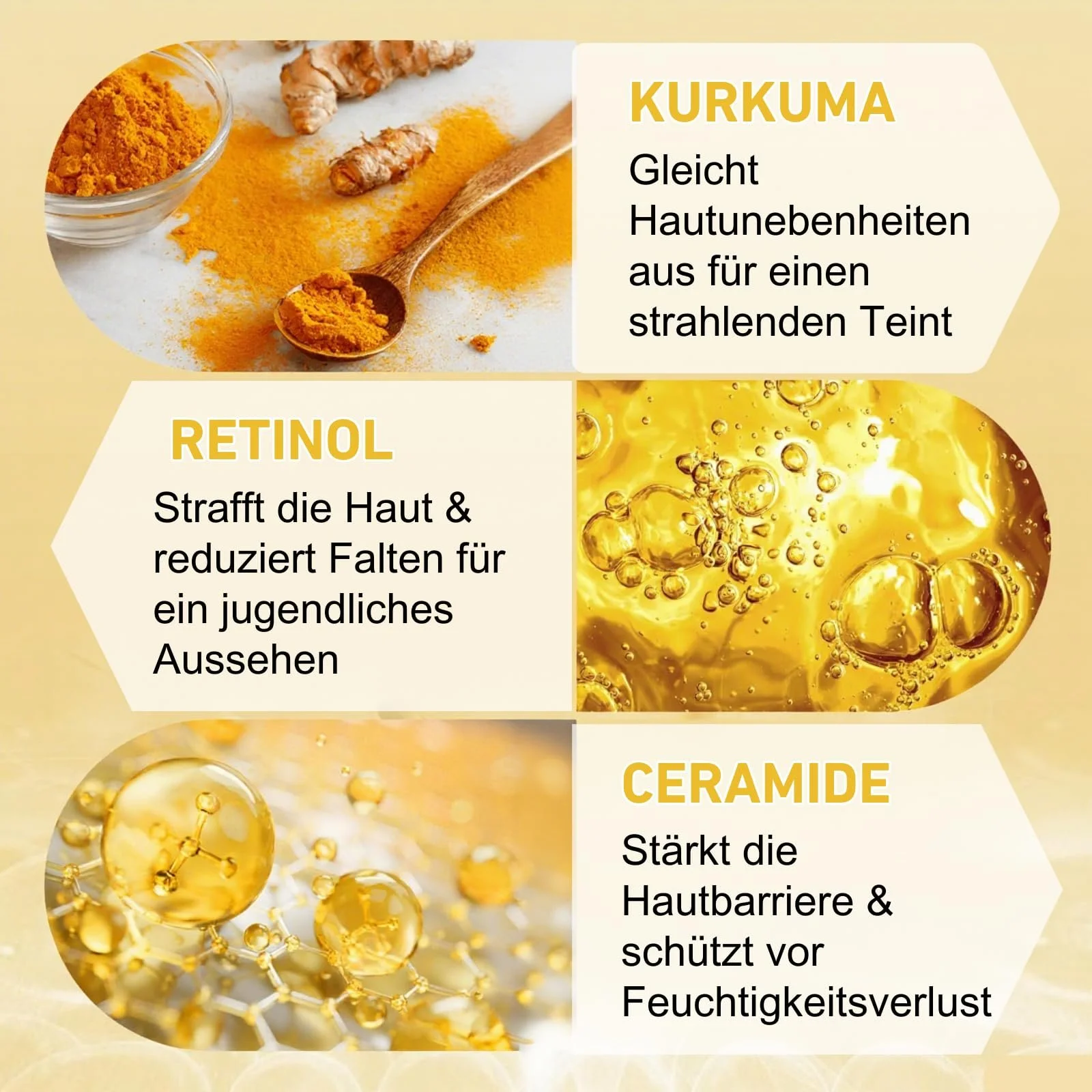 Маска Turmeric Нічна Обгортаюча Змивна, Колагенова, фото №4