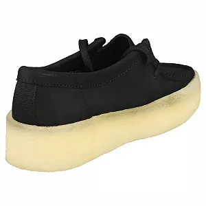 Черевики Clarks Wallabee Cup Синій Нубук synthetic.ua - Фото 1