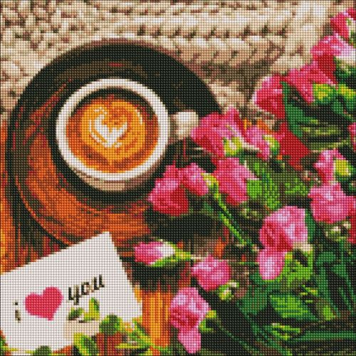 Алмазная мозаика Лучшее утро 40х40см [tsi190159-TSI], фото №1