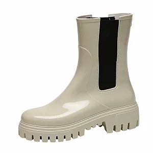 Сапоги Wellington Мужские Полувысокие Дождевые - Фото 1