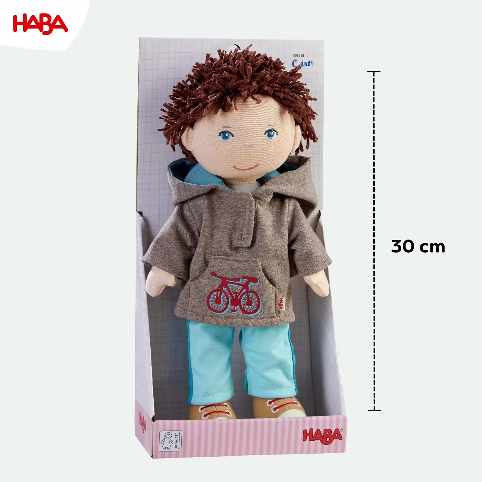 Лялька HABA Lian М'яка ганчіркова лялька 30 см, фото №7 Лялька HABA Lian М'яка ганчіркова лялька 30 см, фото №7