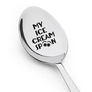 Чайная ложка из нержавеющей стали My Ice Cream Spoon #A1 - Фото 1