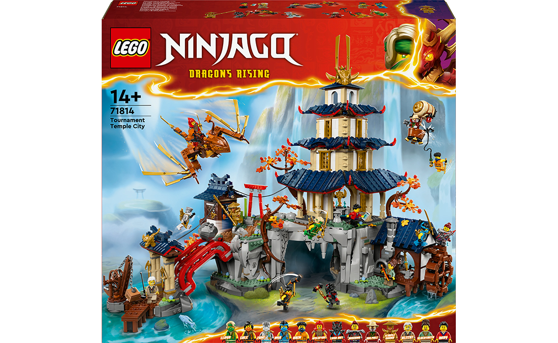 Конструктор Лего LEGO NINJAGO Турнир в городе Храмов (71814), фото №1