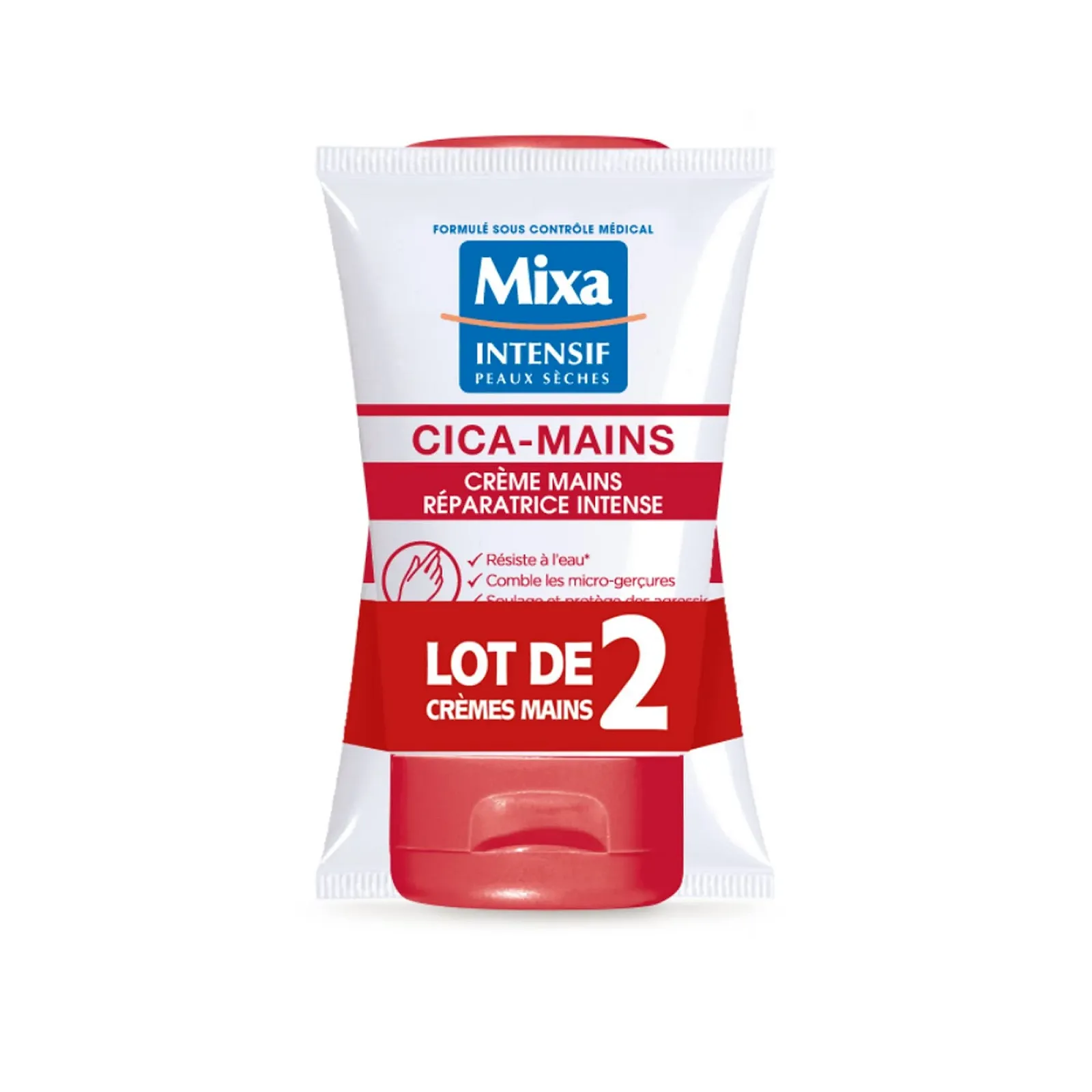 Крем для рук Mixa Cica-Mains Intense Repair 2 x 50 мл, фото №1 Крем для рук Mixa Cica-Mains Intense Repair 2 x 50 мл, фото №1