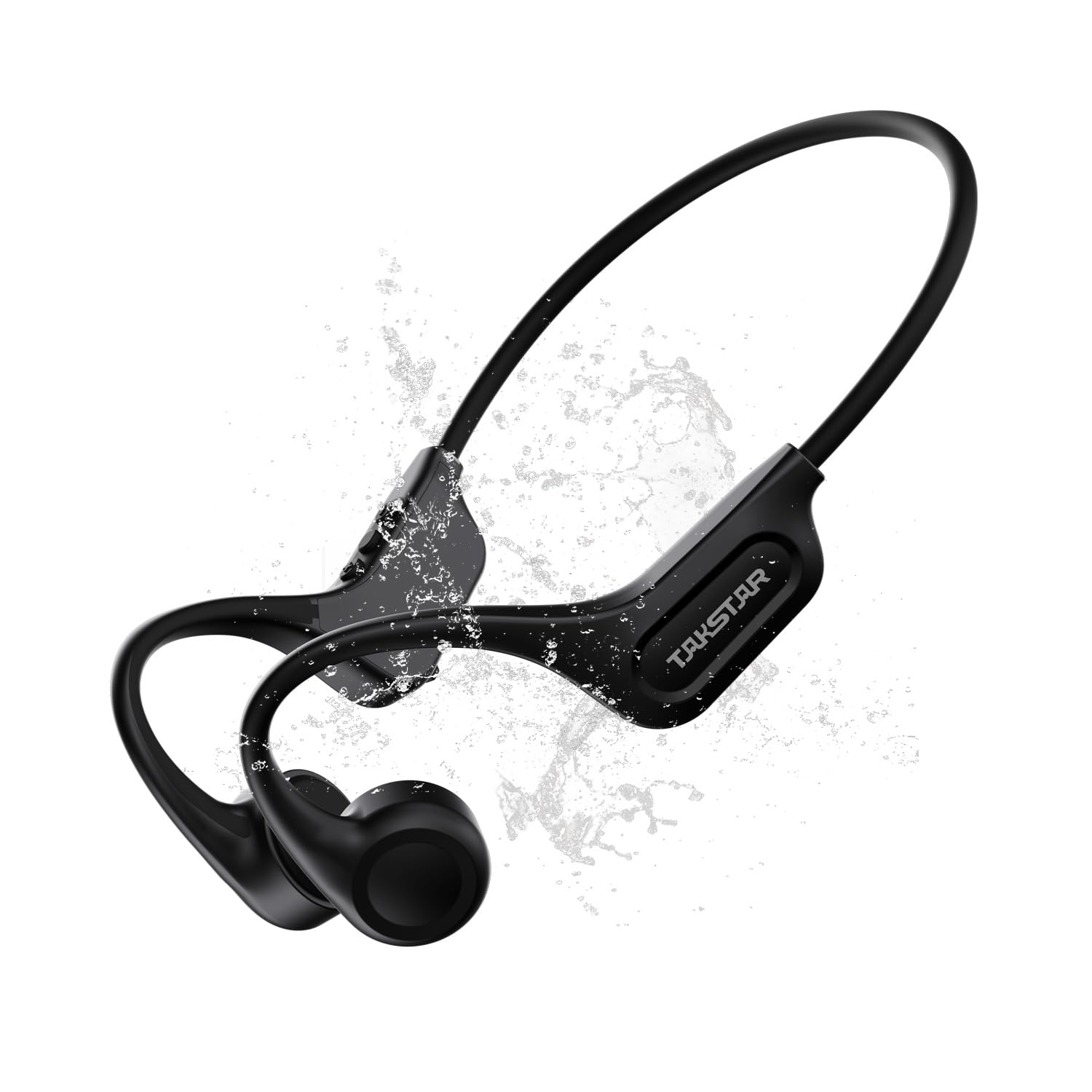 Навушники Takstar Bluetooth кісткова провідність LR100W 16.2 мм відкриті з мікрофоном 8 годин IPX6, фото №1