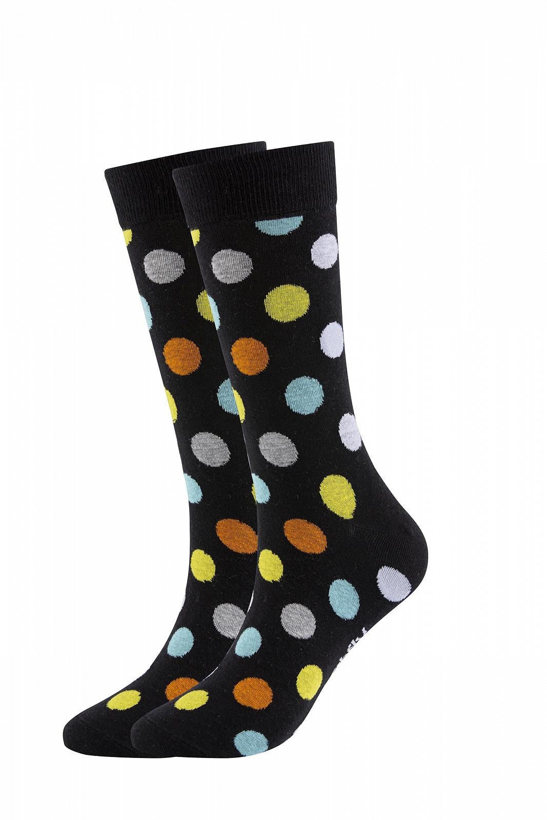 Носки Gi&Gi Christmas с абстрактным мотивом для женщин, 12 пар, черный, желтый, красный, фото №7