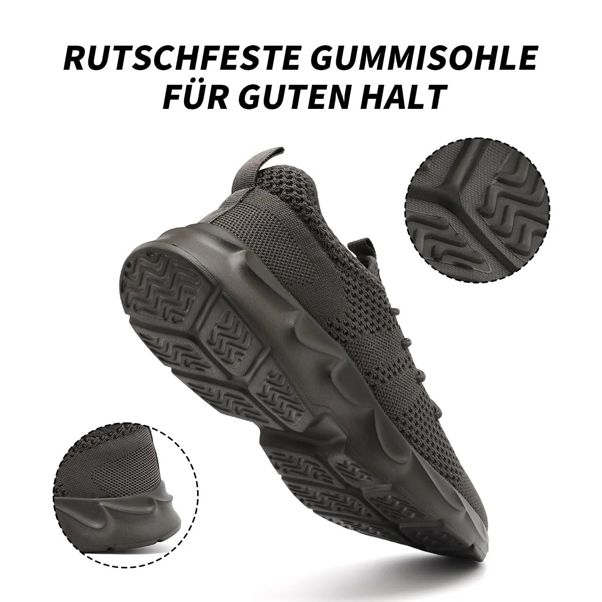 Кросівки UROMGV Спортивні для ходьби, тенісу та бігу, дихаючі, легкі, без шнурків, фото №3