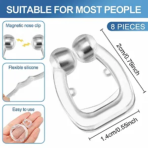 Кліпси проти хропіння (8 шт.) synthetic.ua - Фото 1