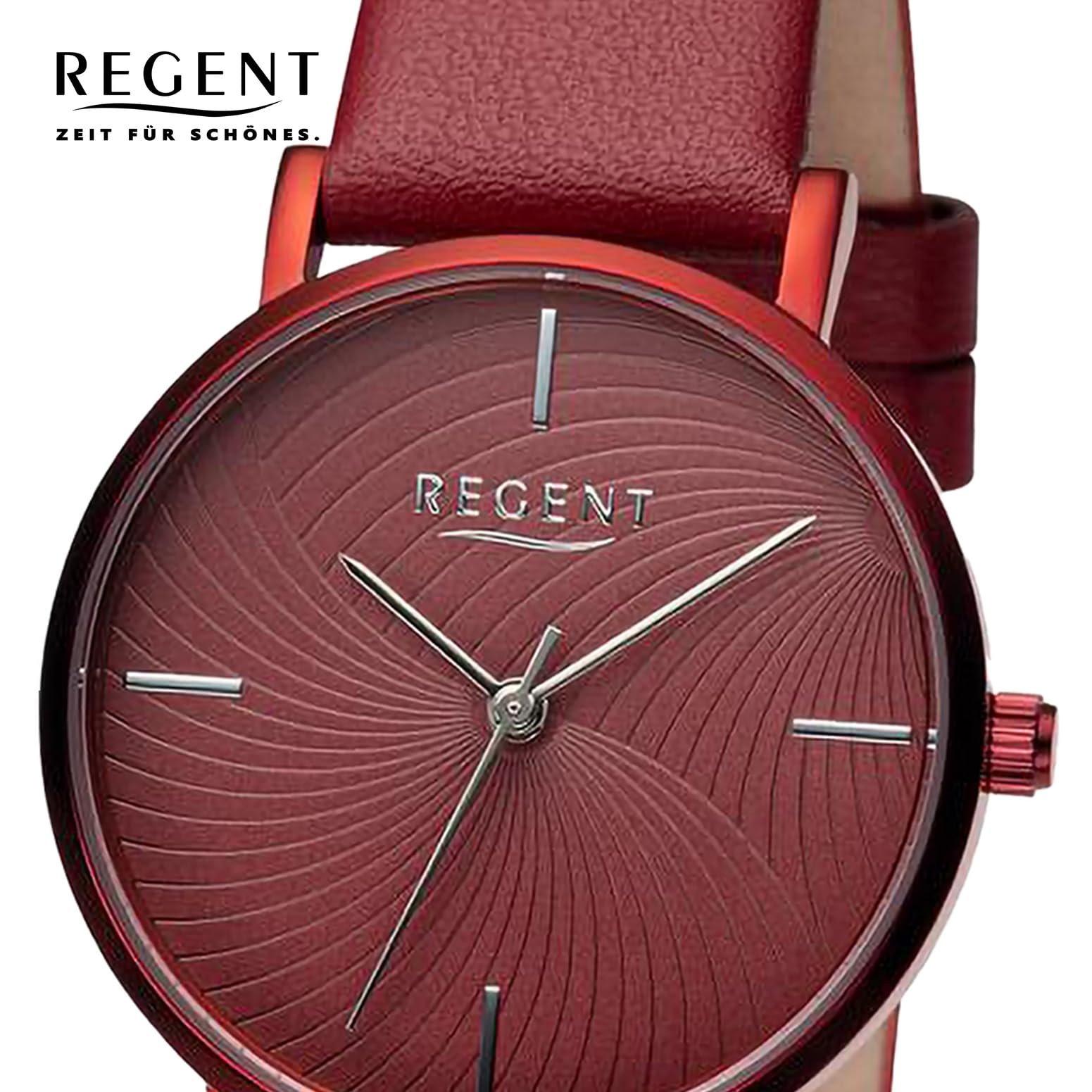 Аналоговые часы REGENT URBA747 Женские Красный, фото №2 Аналоговые часы REGENT URBA747 Женские Красный, фото №2