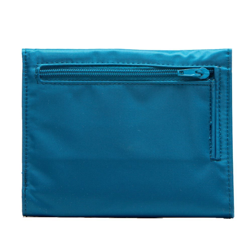 Гаманець Tri-Fold Big Skinny Trixie Тонкий до 30 карток Ocean Blue, фото №2