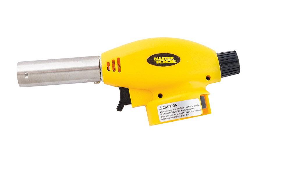 Пальник для газового балона MASTERTOOL Сіріус п'єзопідпал Ø20 мм/1300°С 44-5008, фото №1