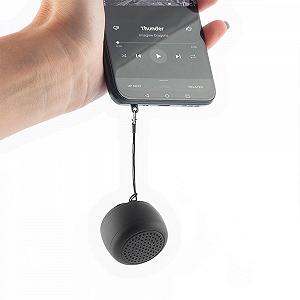 Колонка InnovaGoods Mini Wireless Rechargeable Black - Фото 1