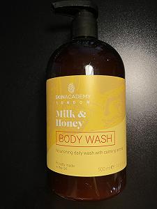 Гель для душу Skin Academy London Milk & Honey - Фото 1