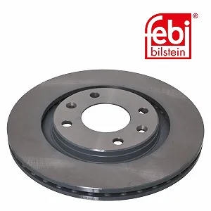 Тормозной диск FEBI BILSTEIN 10321 CITROËN PEUGEOT передняя ось synthetic.ua - Фото 1