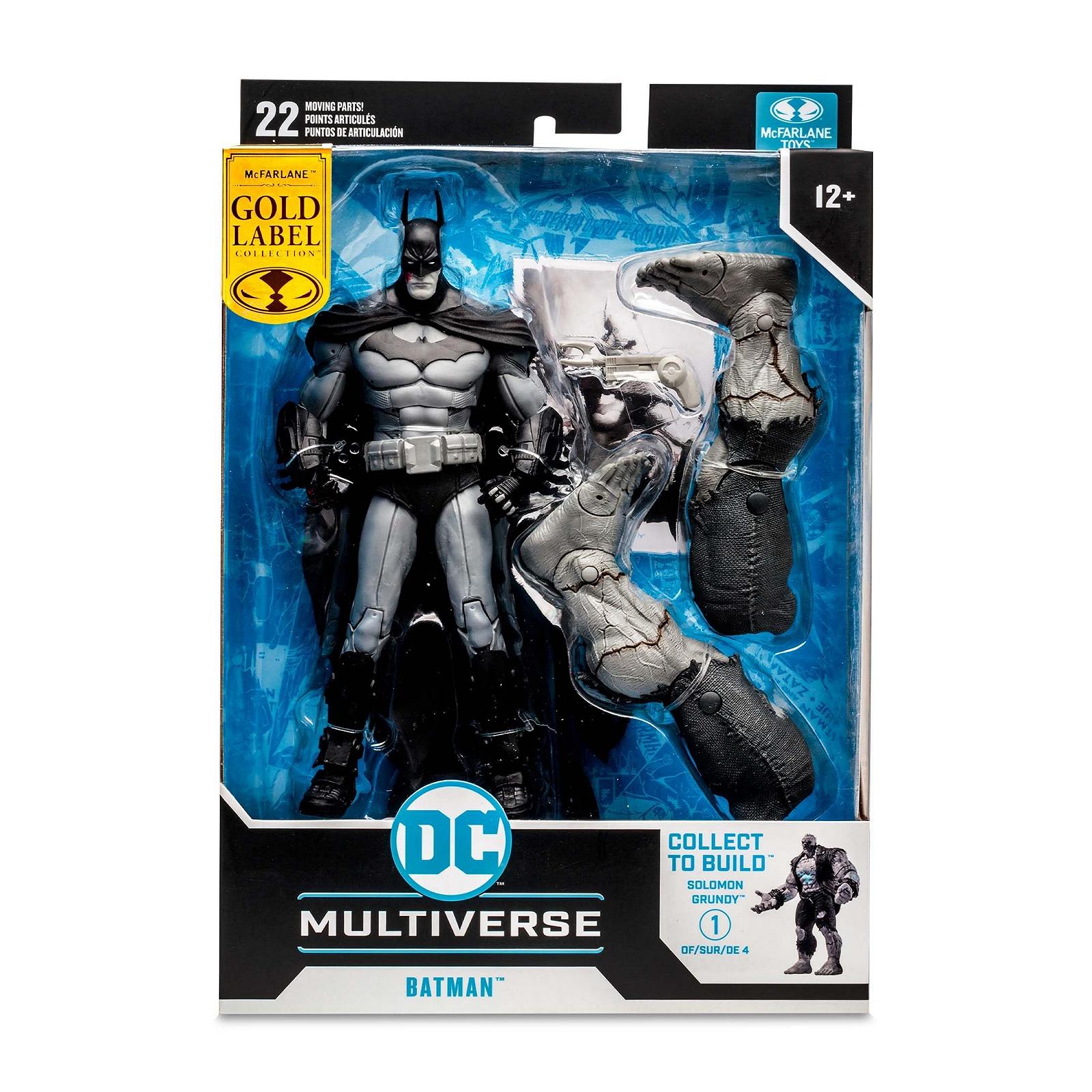 Фігурка Бетмен DC Gaming Build A Gold Label (Batman: Arkham City) 18 см, фото №8