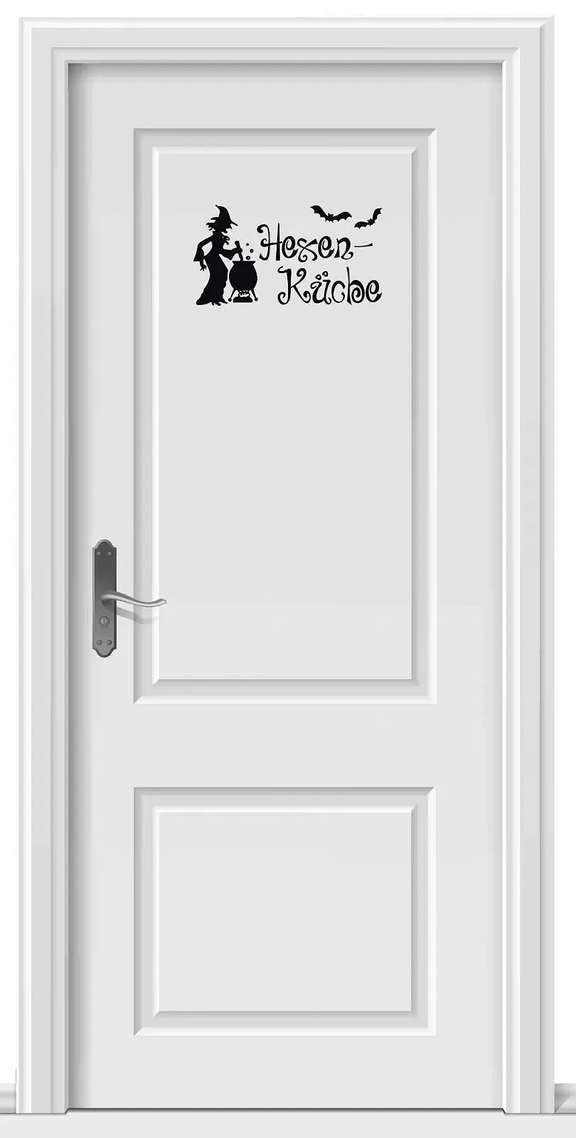 Наклейка на двері Klebesüchtig Witch's Kitchen 45 см x 24 см Чорна, фото №3 Наклейка на двері Klebesüchtig Witch's Kitchen 45 см x 24 см Чорна, фото №3