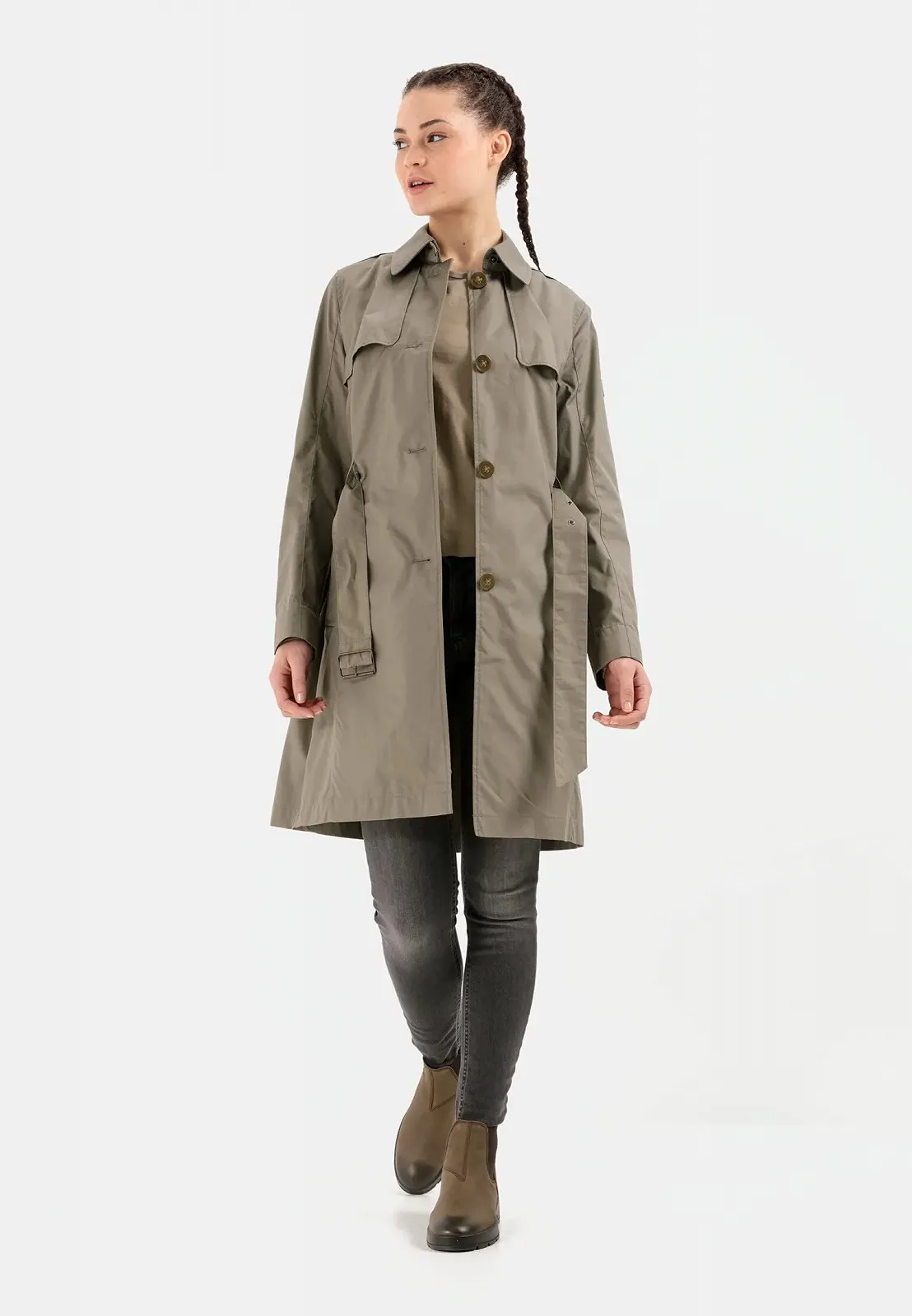 Тренч camel active Жіночий Змішаний бавовняний, фото №5 Тренч camel active Жіночий Змішаний бавовняний, фото №5