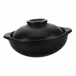 Кастрюля термостойкая с крышкой для открытого огня и газовых плит - Фото 1