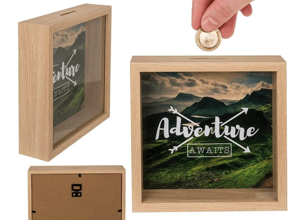 Скарбничка Дерев'яна Adventure Awaits, фото №2